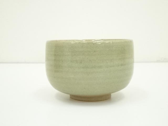 平安良峰作  草花茶碗 共箱 抹茶茶碗 金渦草花文 平安善峰造 - メルカリ